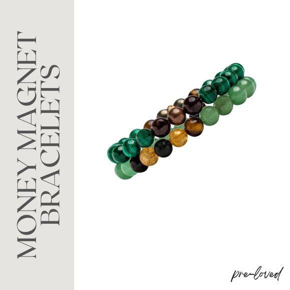 Money Magnet Crystal Bracelets - Picture 1 of 4